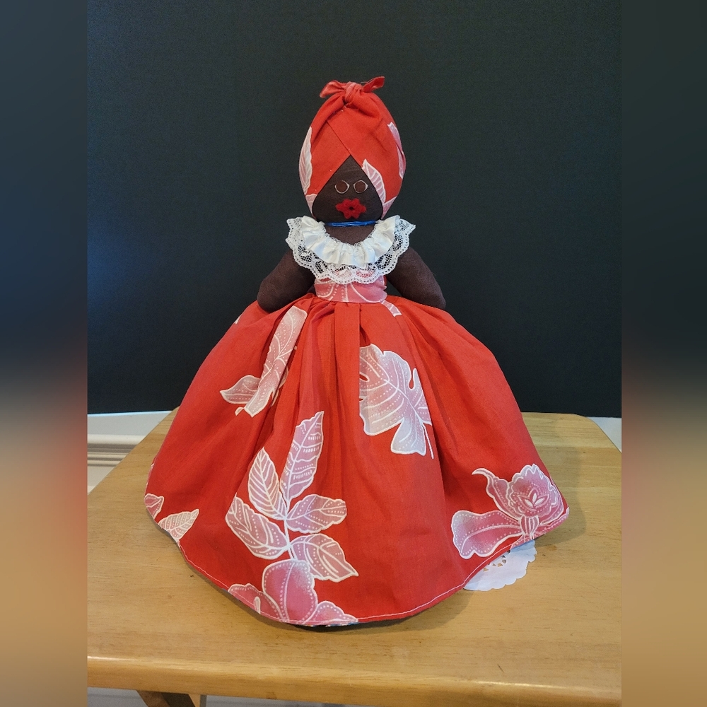 Topsy Turvy  Handmade Fabric Doll Ethnic